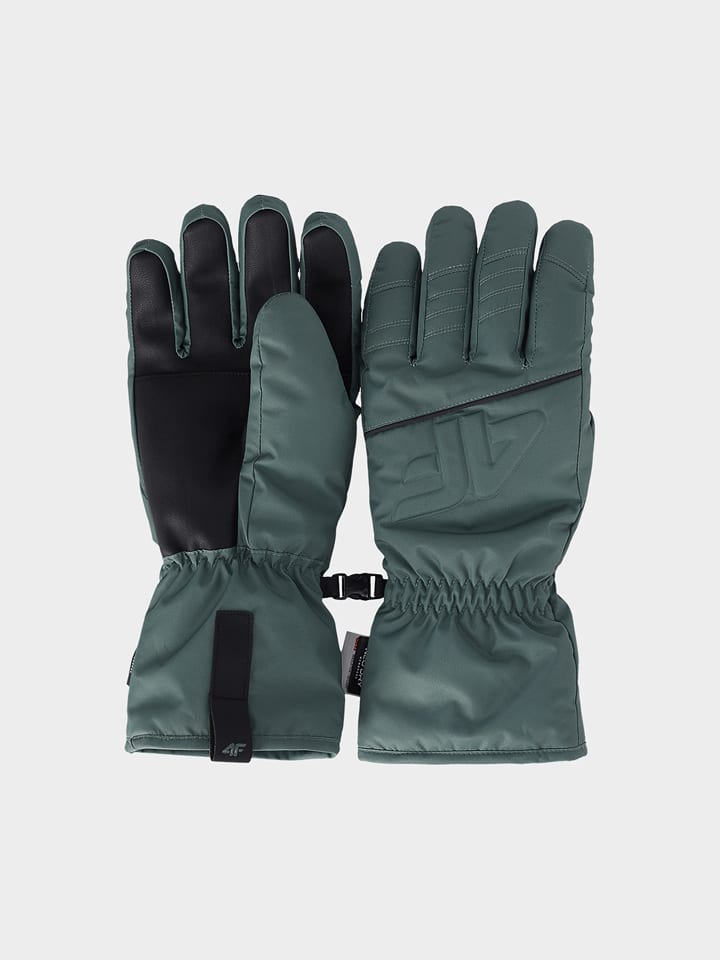 4F Ski-/ Snowboardfingerhandschuhe in Grün - 34% | Größe L | Damenhandschuhe