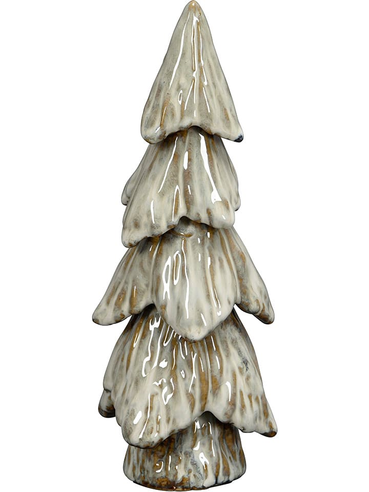 POSIWIO Dekofigur "Baum" in Creme - (H)26 x Ø 11 cm - 13% | Dekofiguren