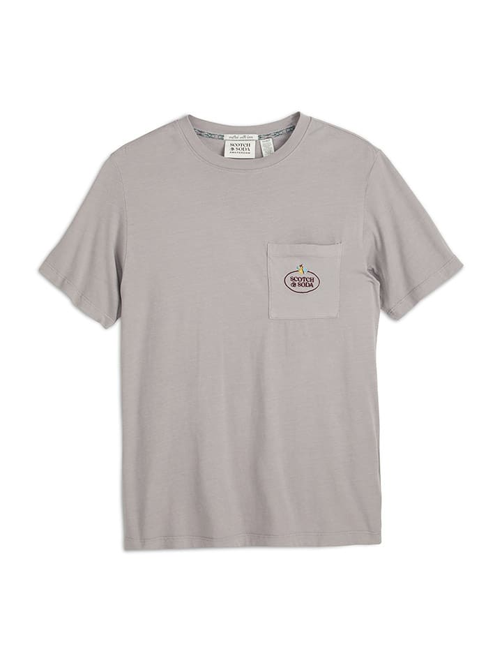 Scotch & Soda Shirt in Grau - 69% | Größe S | Herren-plussize