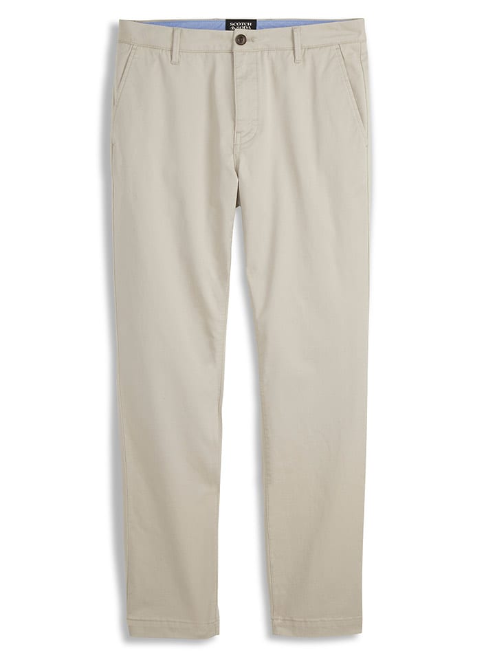 Scotch & Soda Chino in Beige - 68% | Größe W36/L32 | Herrenhosen