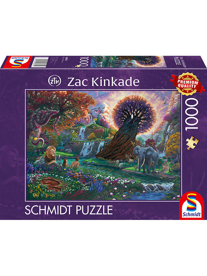 Schmidt Spiele 1.000tlg. Puzzle "Der Garten Eden" - ab 14 Jahren - 12% | Gesellschaftsspiele