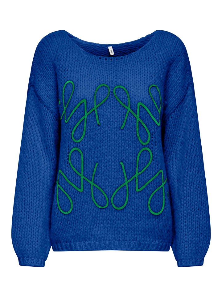 ONLY Pullover in Blau - 53% | Größe S | Damen-pullover-cardigans