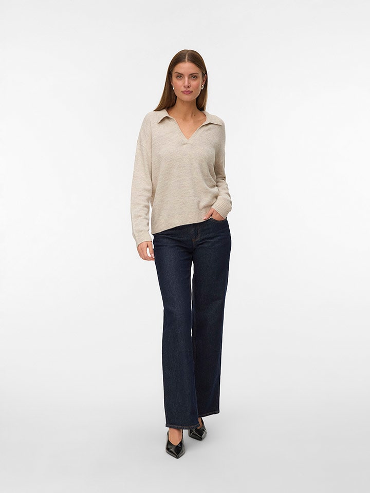 Vero Moda Pullover in Beige - 60% | Größe XS | Damen-pullover-cardigans