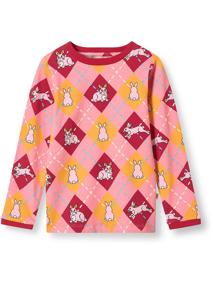 Småfolk Longsleeve "Elstar" in Rosa - 48% | Größe 86/92 | Baby-langarmshirts
