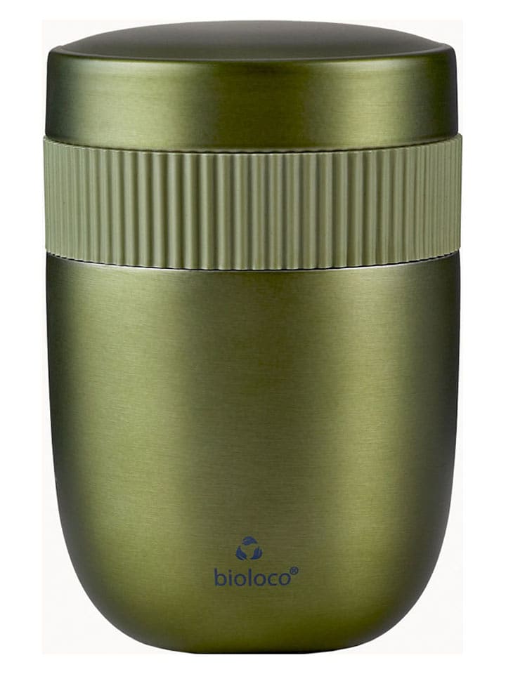 chic.mic Edelstahl-Lunchbox in Khaki - 10% | Aufbewahren-servieren