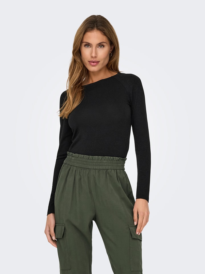 JDY Longsleeve in Schwarz - 31% | Größe S | Damen-tops