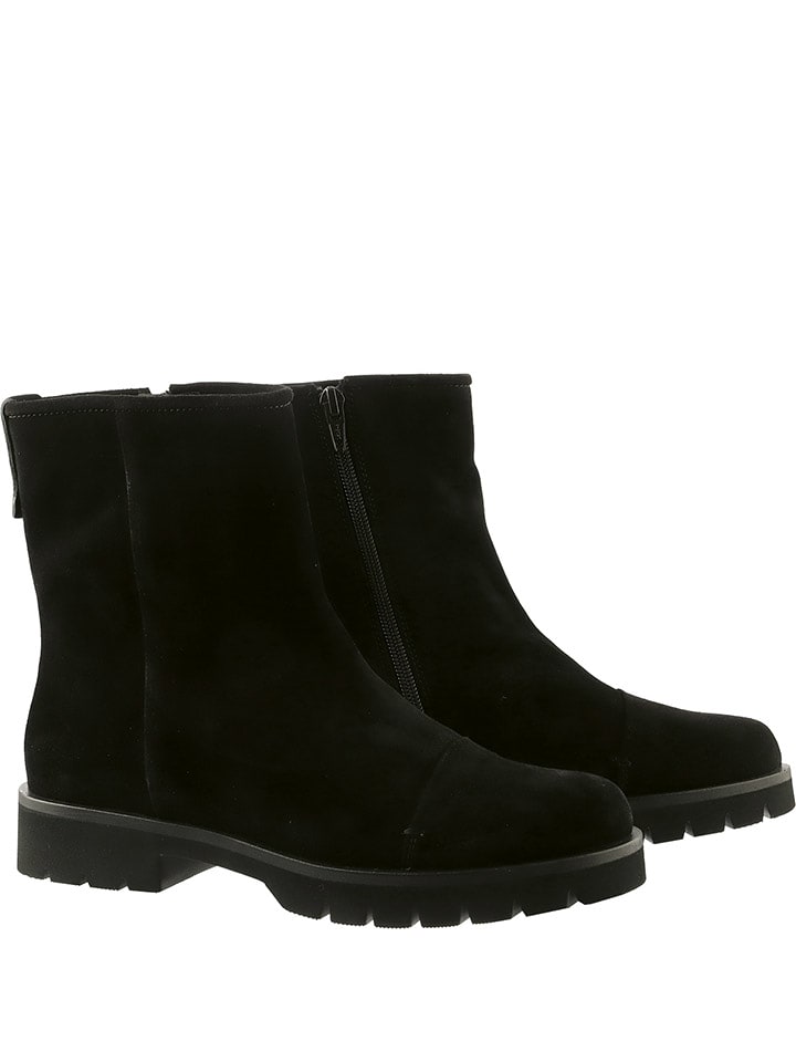 Högl Leder-Boots "Theo" in Schwarz - 54% | Größe 38,5 | Damen-stiefel