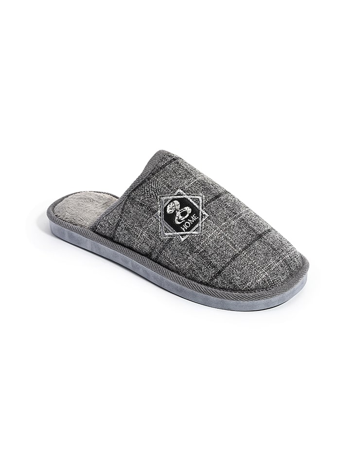 Confly Hausschuhe in Grau - 62% | Größe 44 | Herren-hausschuhe