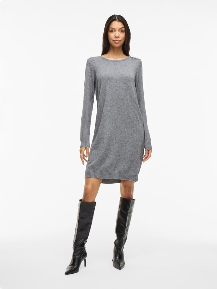 Vila Kleid "Viril" in Grau - 50% | Größe S | Damen-kleider