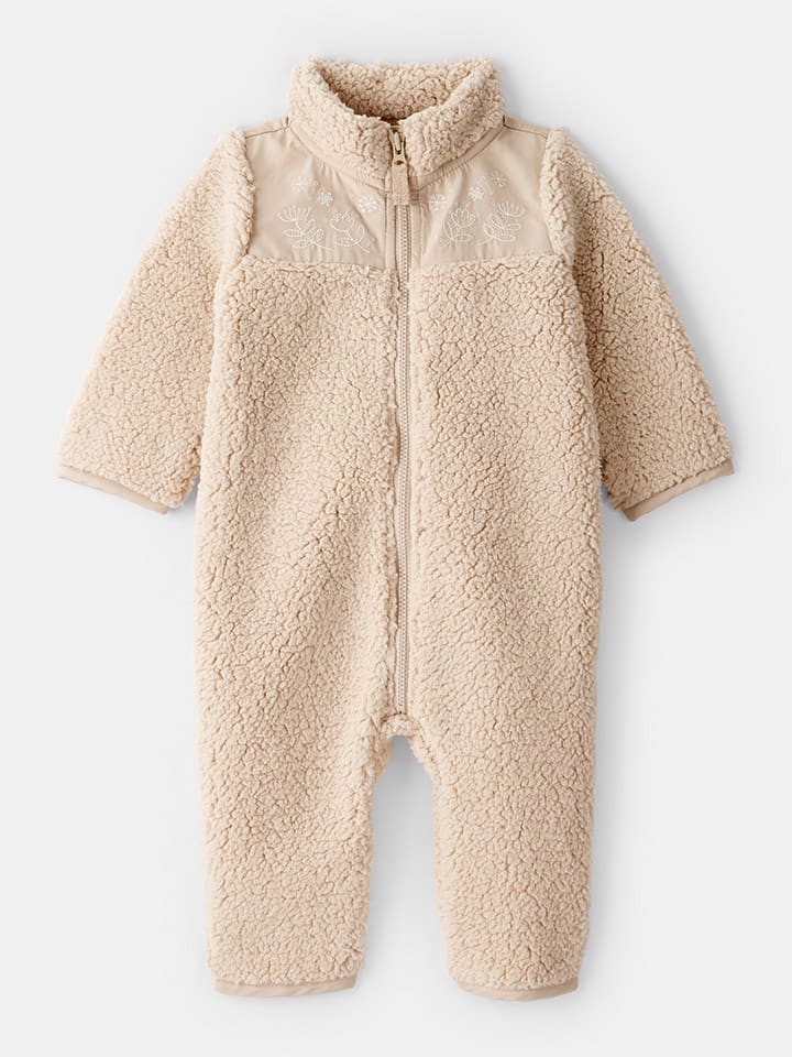 carter's Fleeceoverall in Beige - 32% | Größe 74 | Babyoveralls