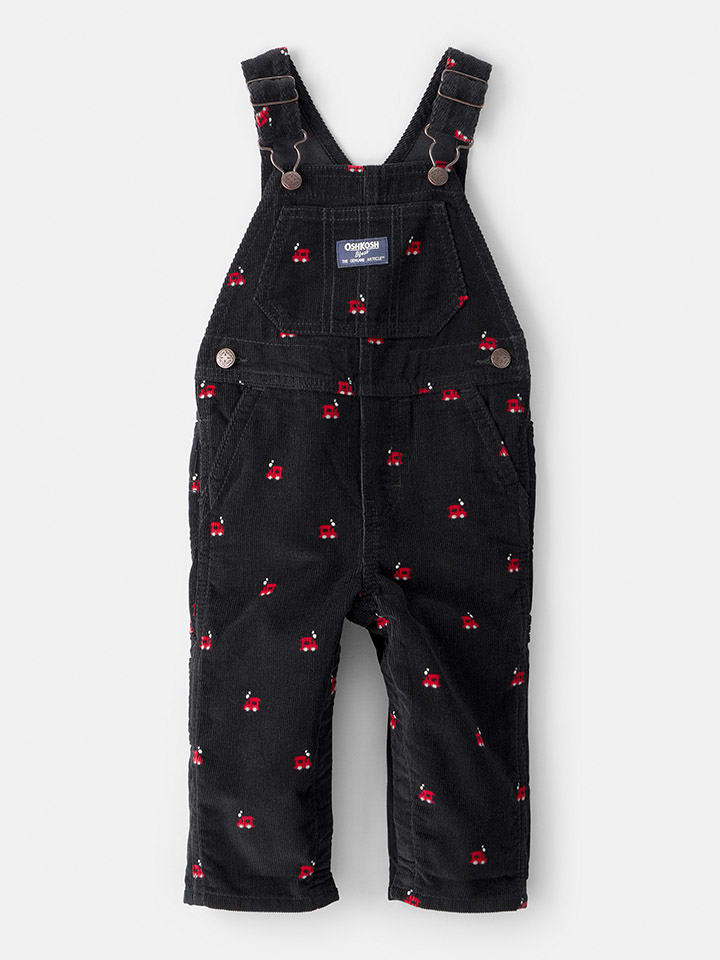 OshKosh Latzhose in Schwarz - 65% | Größe 80 | Babyhosen