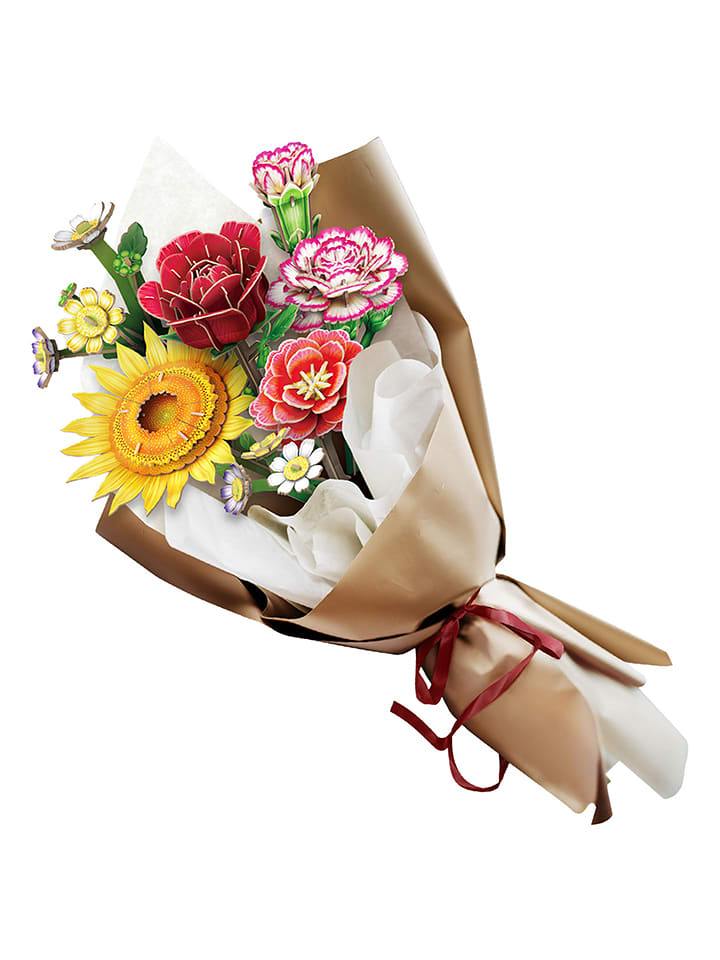 MGM 285tlg. 3D-Puzzle "Blumen-Bouquet" - ab 8 Jahren - 15% | Gesellschaftsspiele
