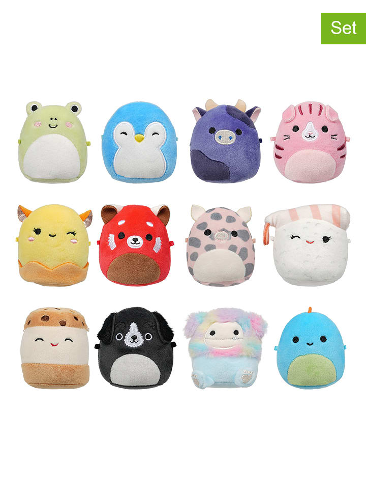 Squishmallows 12tlg. Micromallows Plüschtier-Set in Bunt - ab 6 Jahren - 15% | Kinder-kuscheltiere