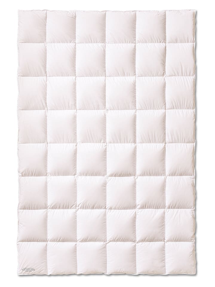Sanders-Kauffmann Ganzjahres-Daunendecke "Weidegans" in Weiß - (L)200 x (B)135 cm - 76% | Bettwaesche-bettwaren
