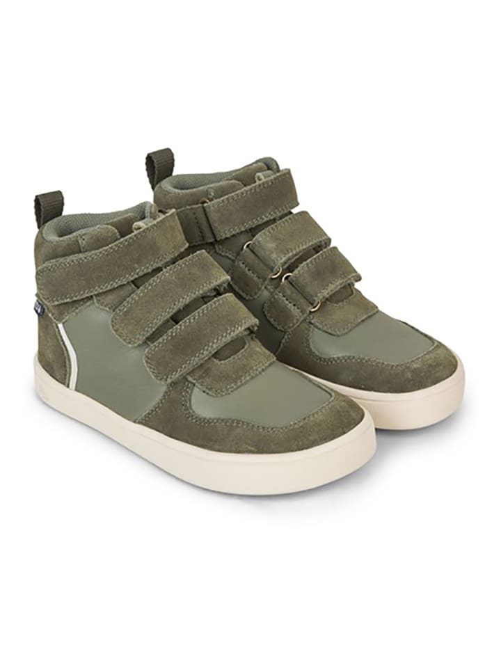 Bundgaard Leder-Sneakers "Nero" in Khaki - 71% | Größe 31 | Kindersneakers