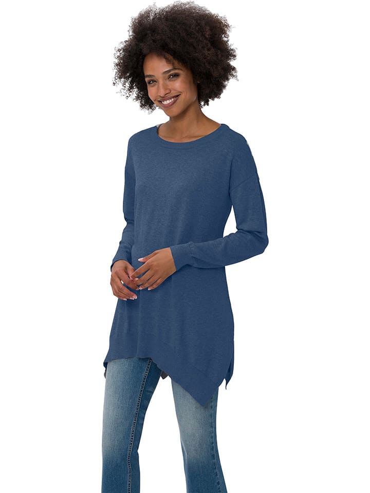 Heine Pullover in Blau - 70% | Größe 40 | Damen-pullover-cardigans