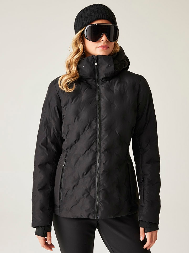 Dare 2b Ski-/ Snowboardjacke "Enfold" in Schwarz - 77% | Größe 34 | Damen-outdoorjacken