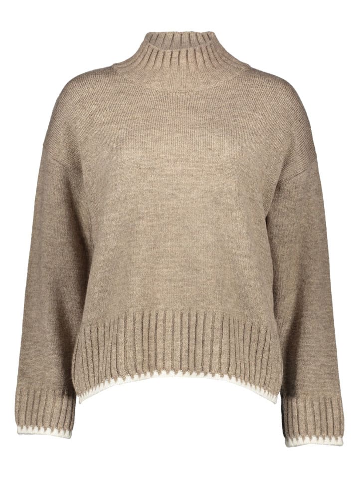 More & More Pullover in Beige - 62% | Größe 36 | Damen-pullover-cardigans