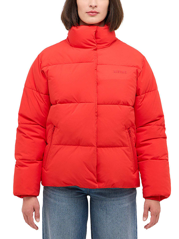 Mustang Steppjacke in Rot - 65% | Größe L | Damenjacken