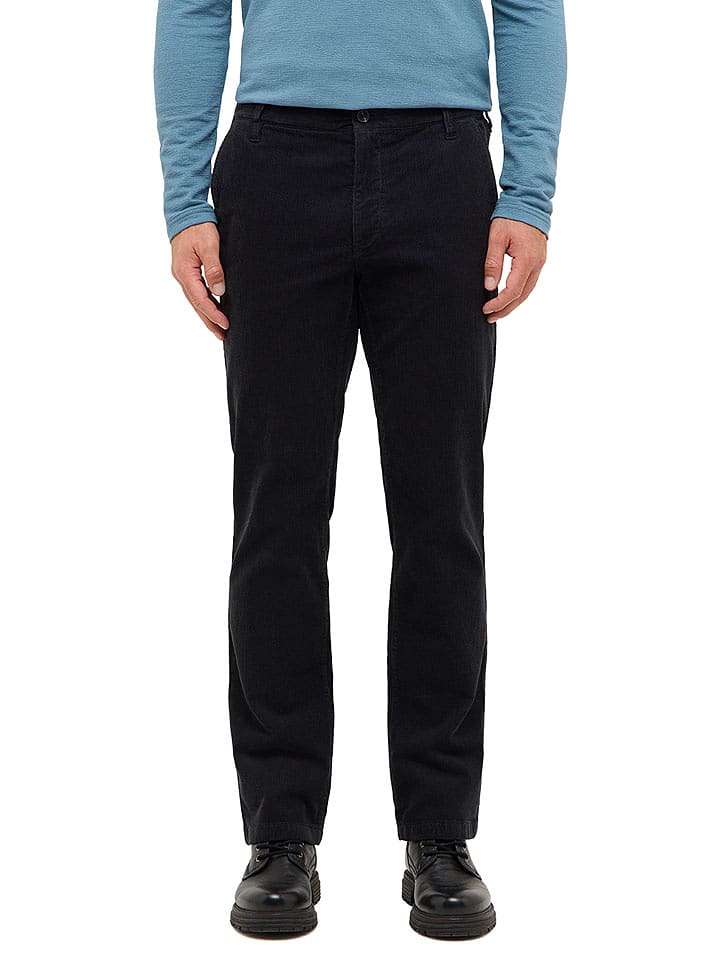 Mustang Chino in Schwarz - 62% | Größe W35/L32 | Herrenhosen