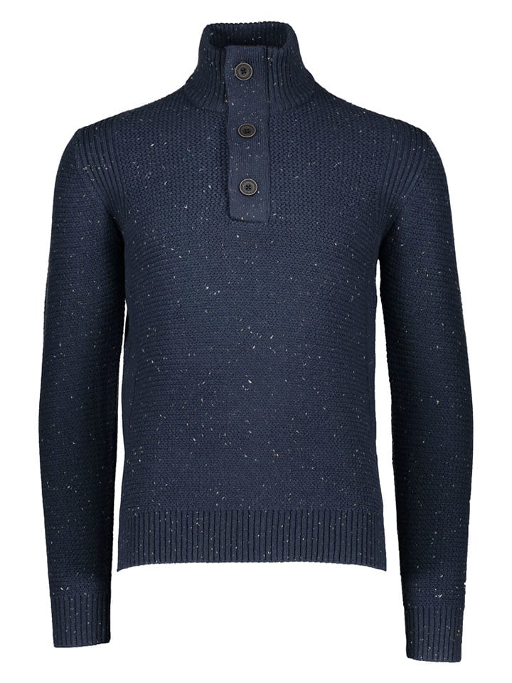 Petrol Industries Pullover in Dunkelblau - 64% | Größe L | Herren-plussize