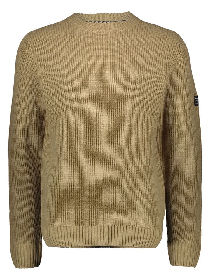 Petrol Industries Pullover in Hellbraun - 61% | Größe M | Herren-plussize