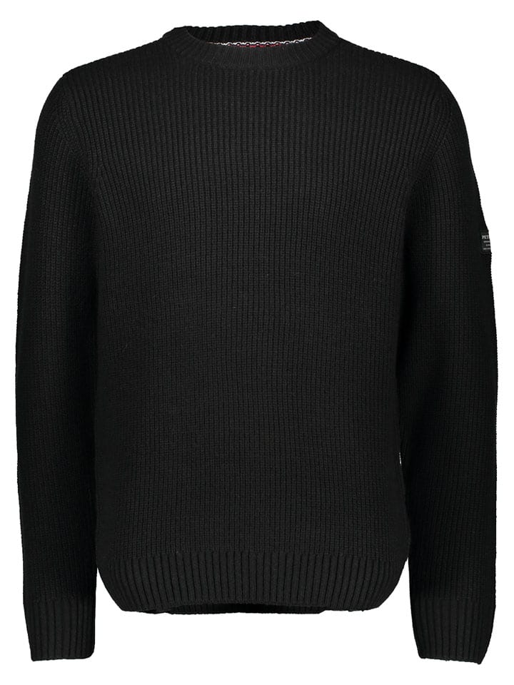 Petrol Industries Pullover in Schwarz - 45% | Größe 3XL | Herren-plussize