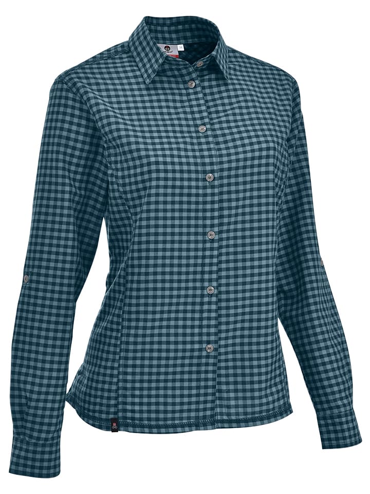 Maul Sport Funktionsbluse "Mosel" in Blau - 58% | Größe 38 | Damen-outdoor-tops-shirts