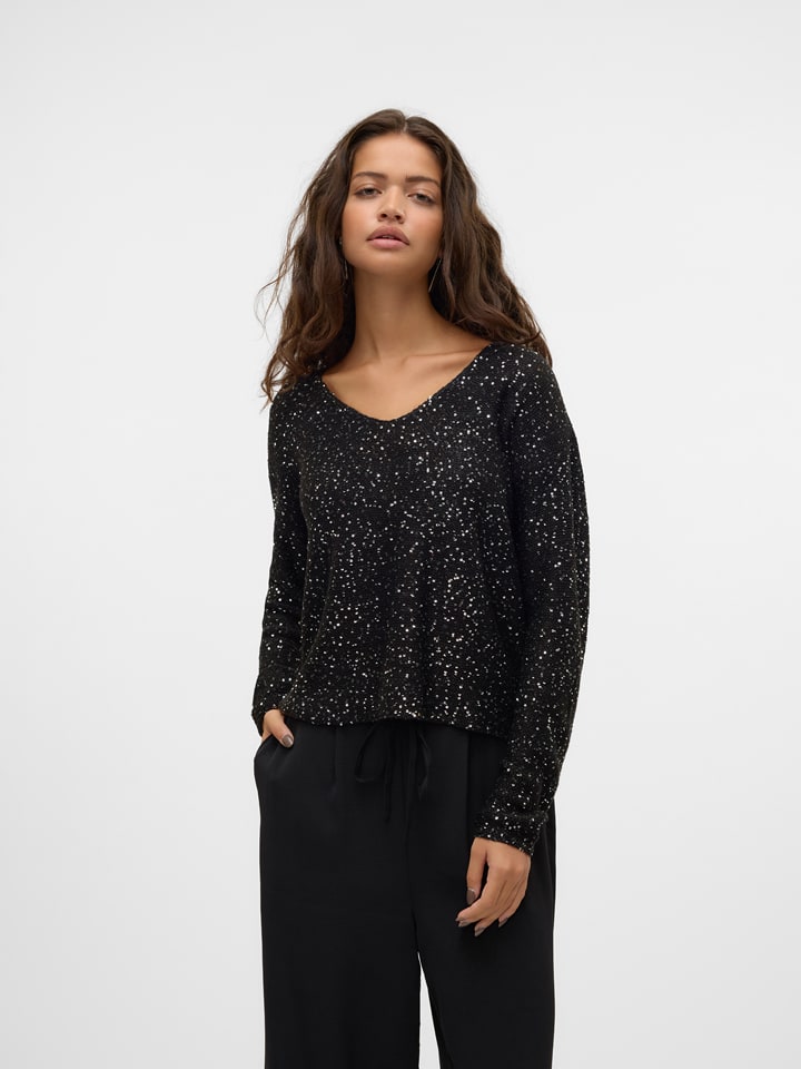 Vero Moda Pullover in Schwarz - 43% | Größe L | Damen-pullover-cardigans