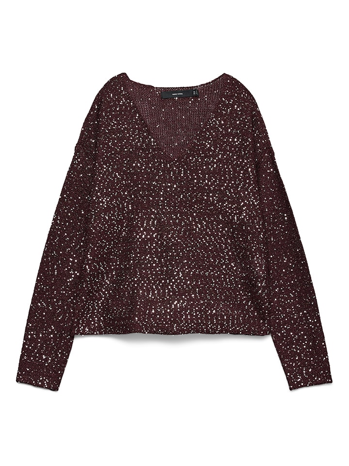 Vero Moda Pullover in Aubergine - 50% | Größe S | Damen-pullover-cardigans