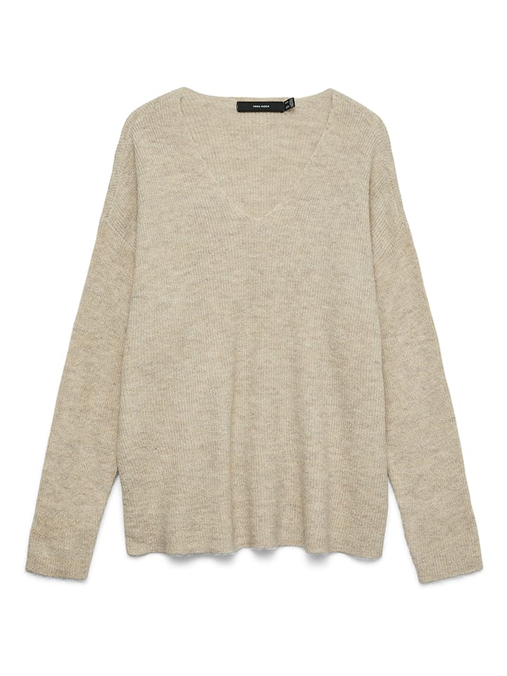 Vero Moda Pullover in Beige - 50% | Größe M | Damen-pullover-cardigans