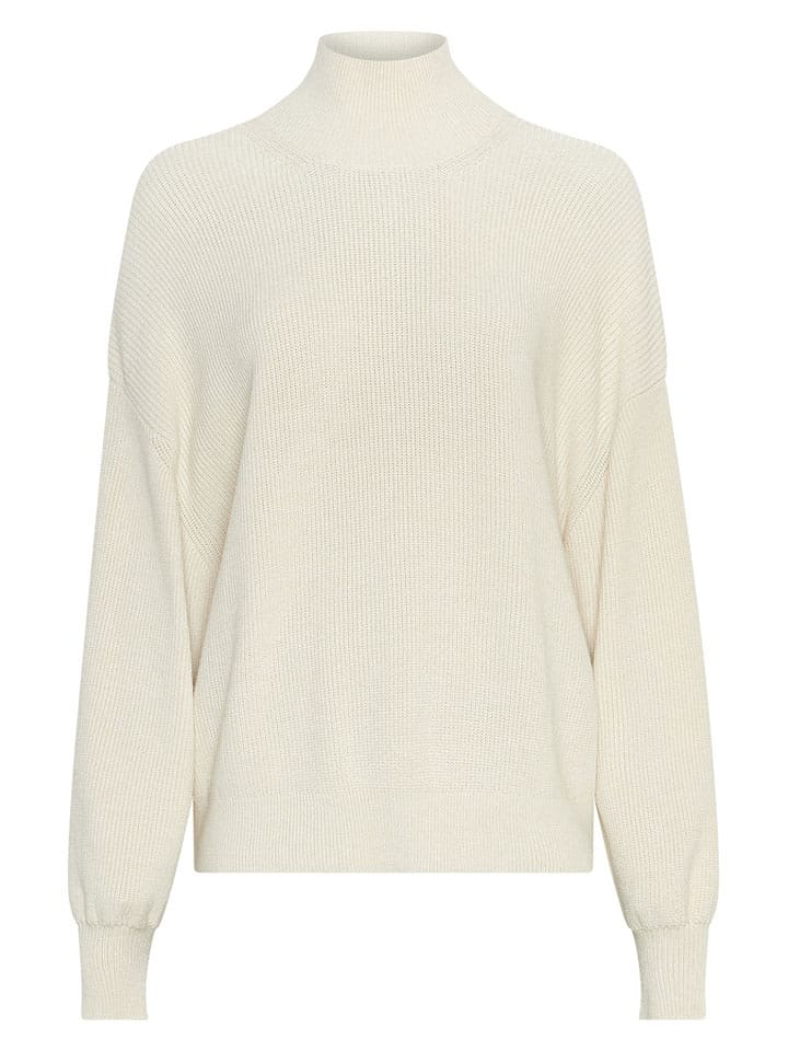 MOSS COPENHAGEN Pullover "Magnea" in Creme - 43% | Größe M/L | Damen-pullover-cardigans