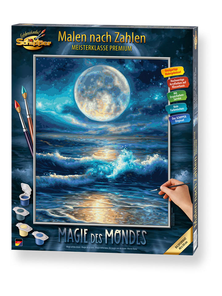 Simba Malen nach Zahlen "Magie des Mondes" - ab 14 Jahren - 15% | Kinder-kreativspielzeug