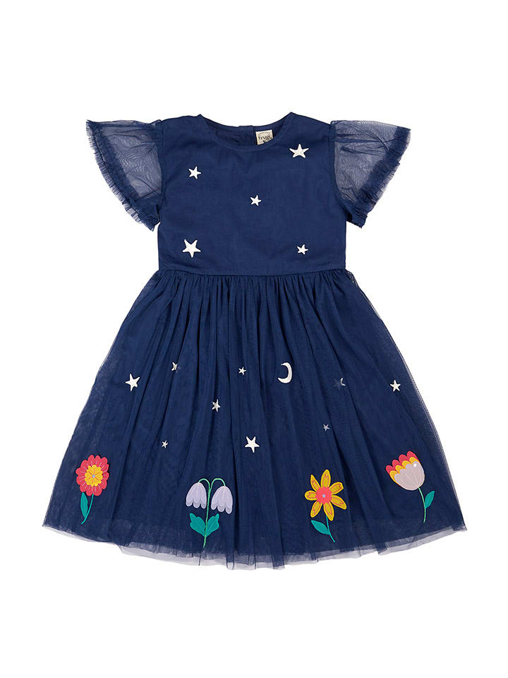 Frugi Sukienka "Penny" w kolorze niebieskim rozmiar: 92/98
