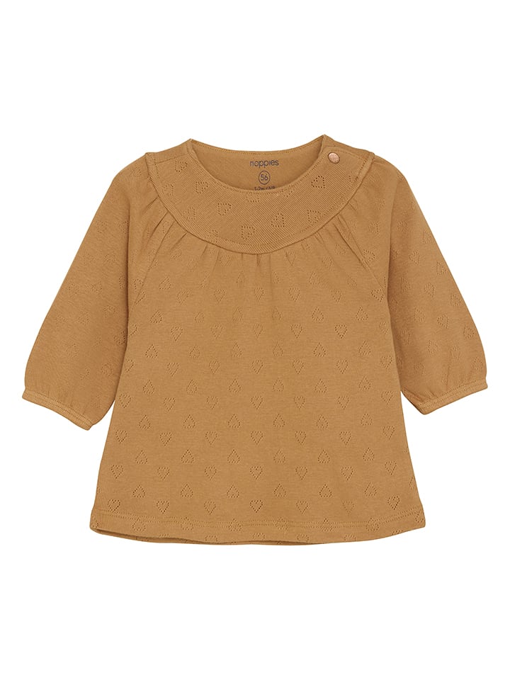 Noppies Kleid in Hellbraun - 48% | Größe 62 | Baby-kleider-roecke