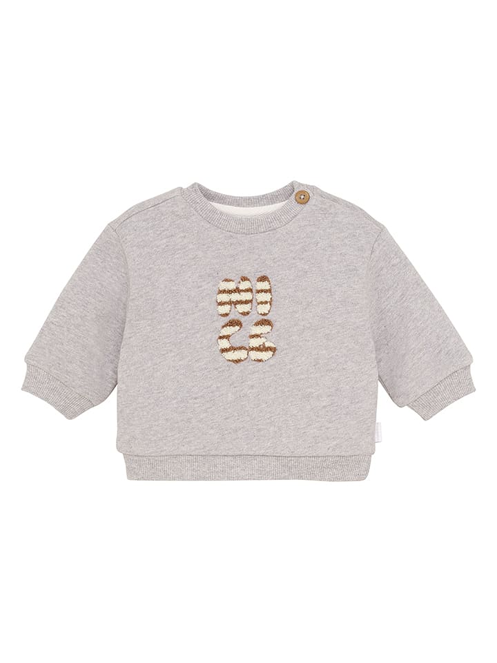 Noppies Sweatshirt in Grau - 49% | Größe 56 | Baby-sweatshirts-jacken