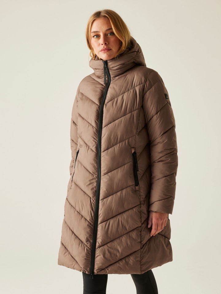 Regatta Steppmantel "Anita" in Taupe - 76% | Größe 44 | Damenjacken