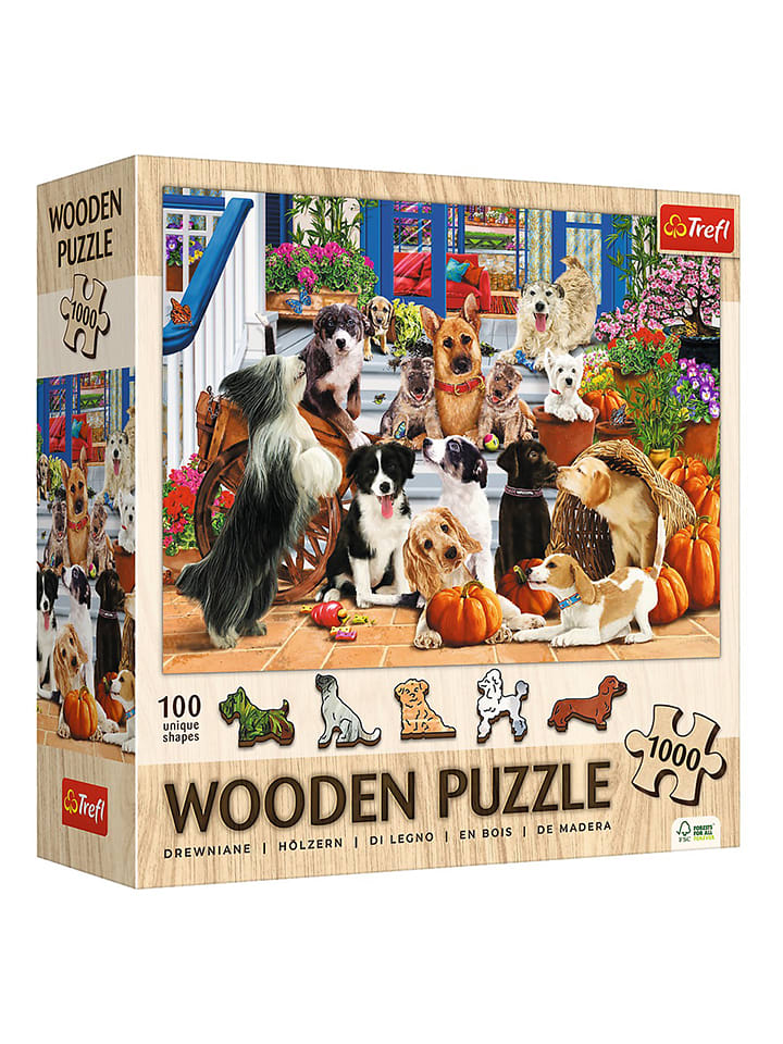 Trefl 1.000tlg. Puzzle "Hunde" - ab 12 Jahren - 14% | Gesellschaftsspiele