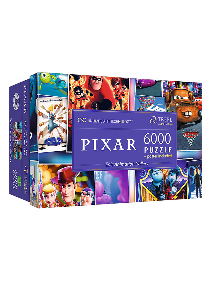 Trefl 6000tlg. Puzzle "Disney/ Pixar Animationsgalerie" - ab 12 Jahren - 15% | Gesellschaftsspiele