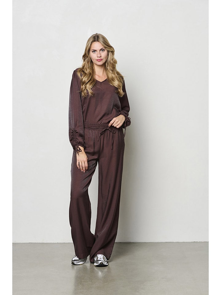 &Co Woman Bluse "Marbelle" in Braun - 63% | Größe XXL | Damen-blusen