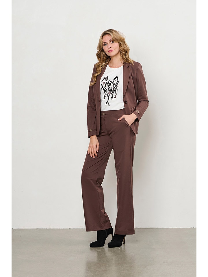 &Co Woman Hose "Perrine" in Braun - 62% | Größe M | Damenhosen