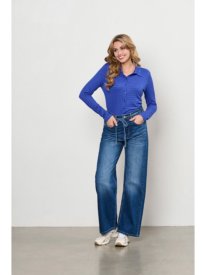 &Co Woman Jeans "Jemina" - Comfort fit - in Dunkelblau - 73% | Größe S | Damenjeans