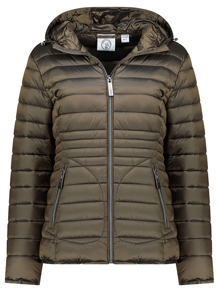 Geographical Norway Steppjacke "Breezi" in Khaki - 70% | Größe XL | Damenjacken