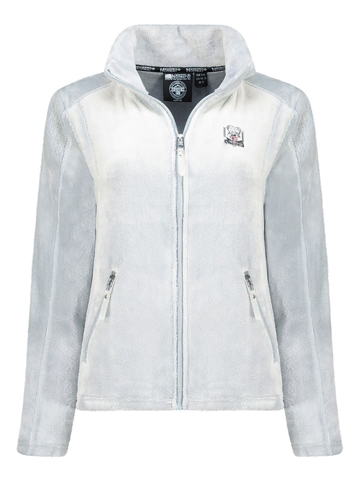Geographical Norway Fleecejacke "Ticarina" in Grau - 66% | Größe M | Damenjacken