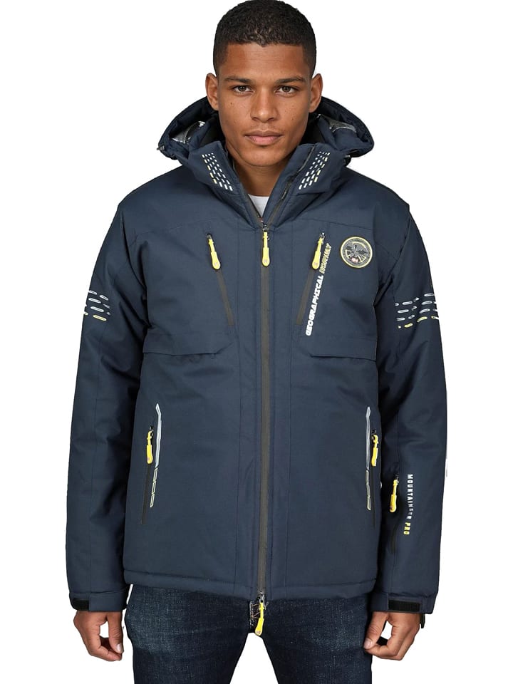 Geographical Norway Ski-/ Snowboardjacke "Waldo" in Dunkelblau - 73% | Größe XXL | Herren-outdoorjacken