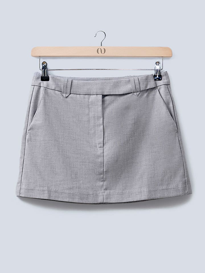 LeGer Rock "Freya" in Grau - 68% | Größe 34 | Damenroecke