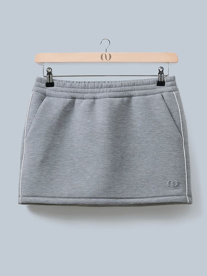 LeGer Sweatrock "Lilou" in Grau - 54% | Größe 42 | Damenroecke