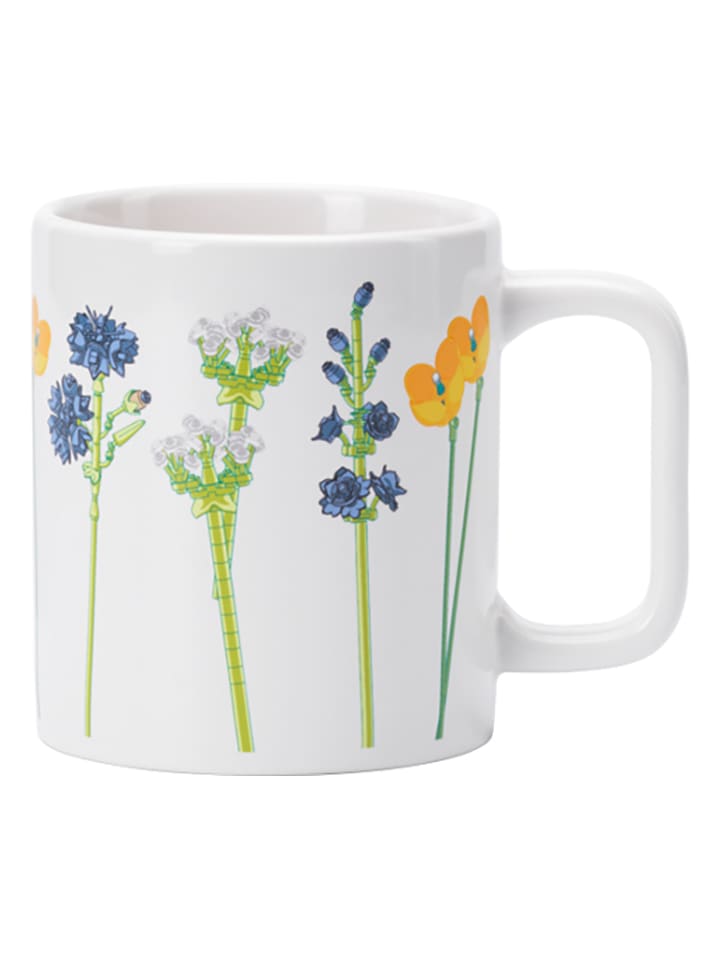 LEGO Tasse "Wild flower" in Weiß - 300 ml - 33% | Gedeckter-tisch
