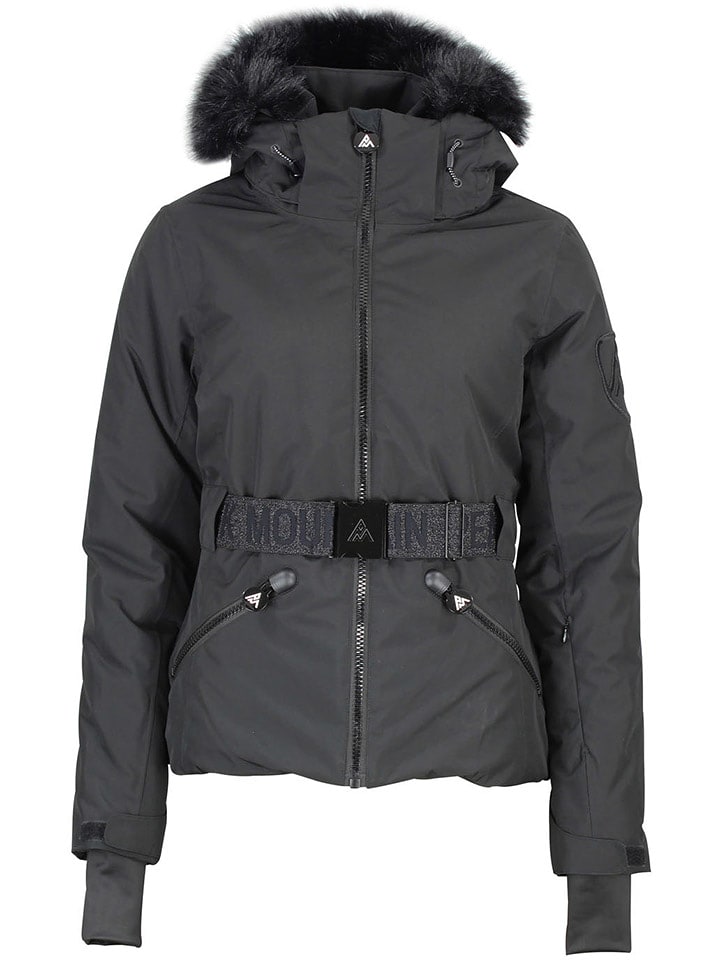Peak Mountain Ski-/ Snowboardjacke "Alcone" in Grau - 72% | Größe XXL | Damen-outdoorjacken