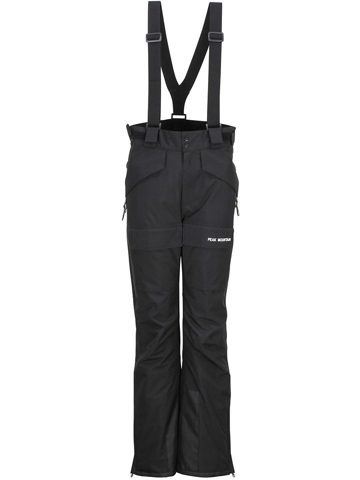Peak Mountain Ski-/ Snowboardhose "Arider" in Schwarz - 72% | Größe L | Damen-sporthosen
